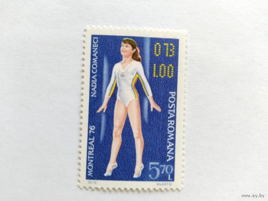 Румыния  1976 Н.Команечи  гимнастка