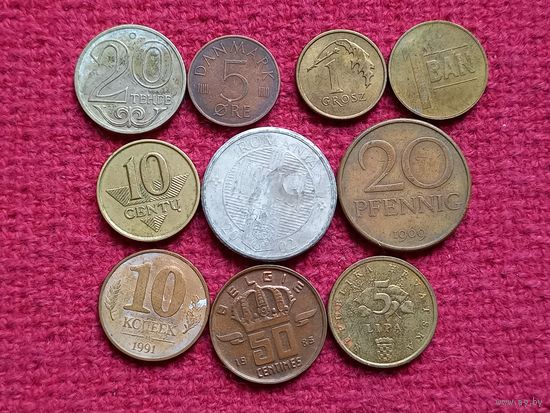 Лот монет Мира