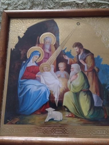 Икона Рождество Христово 16/18