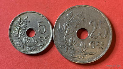 Бельгия, 2 монеты BELGIQUE