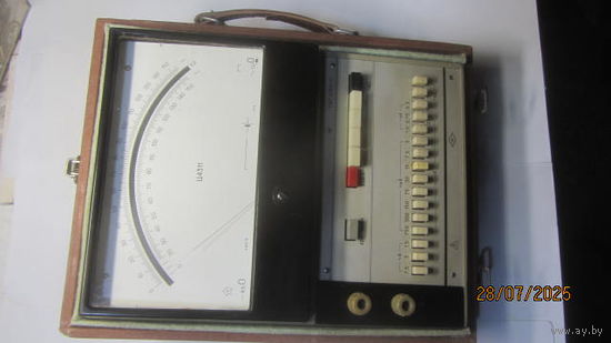 Ампервольтметр  Ц4311 в родном футляре. (1974 г.в.)