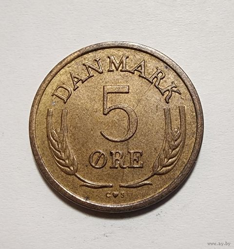 Дания 5 эре, 1965