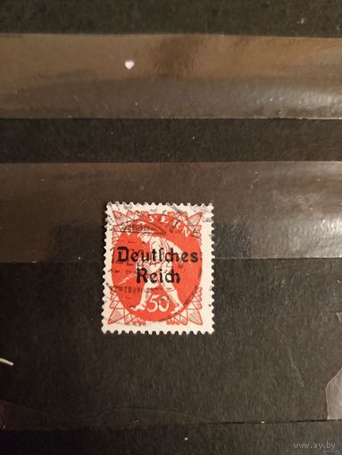 1920 Германия Рейх надпечатка искусство культура (3-10)