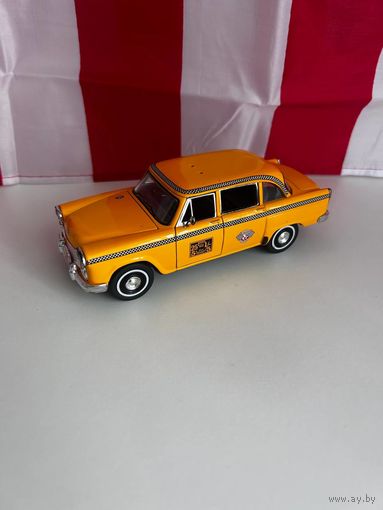 Модель автомобиля 1:34 CHECKER TAXI CAB 1963 SS