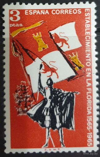 1965 год - 400-летие основания Святого Августина, штат Флорида Испания