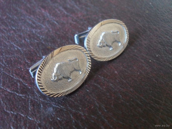 Запонки,Зубр.
