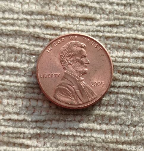 Werty71 США 1 цент 2005