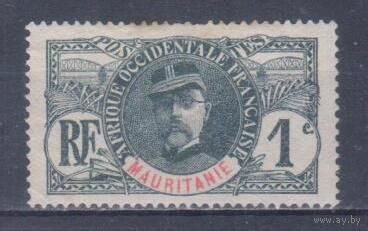 [2214] Французские колонии. Мавритания 1906. Генерал.1с. БЕЗ КЛЕЯ