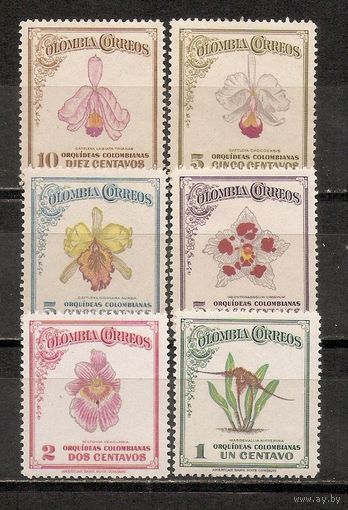 ФФ1 Колумбия 1947 Орхидеи