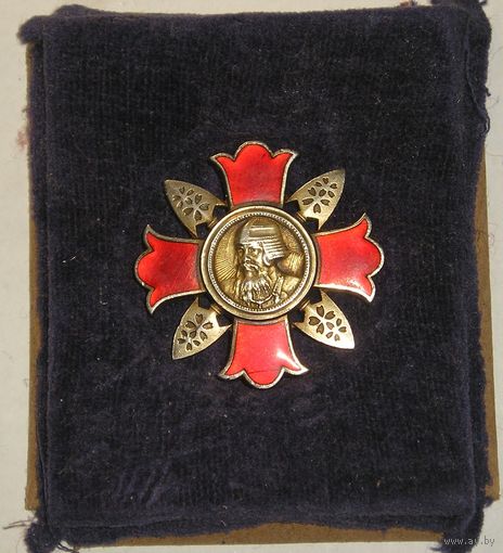 Япония, Знак "За ранение" Сенсё (За ранение в бою) Серебро