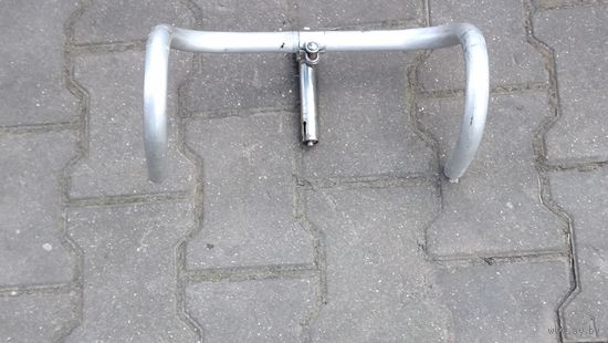 Руль алюминиевый баран велосипеда ХВЗ СССР.