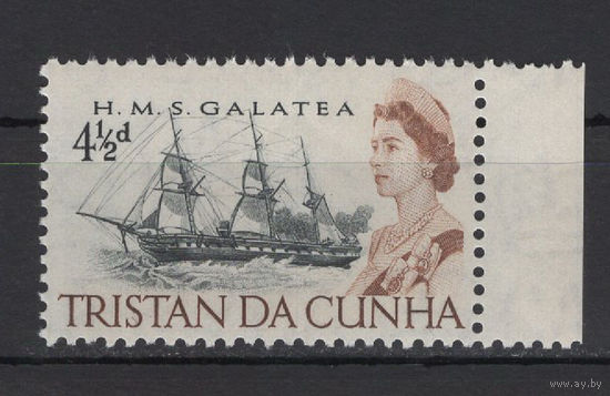 Тристан да Кунья /Tristan da Cunha 1965** Парусный корабль Елизавета II