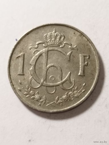 Люксембург 1 франк 1964