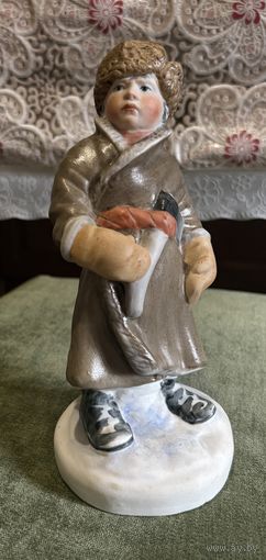 Статуэтка Юный дровосек . Песочное