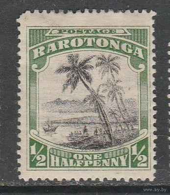 Раратонга /о-ва Кука/ 1/2с 1920г