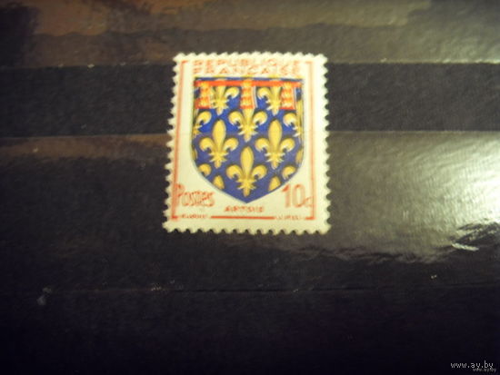 Старенькая Франция чистая MNH** герб (4-8)