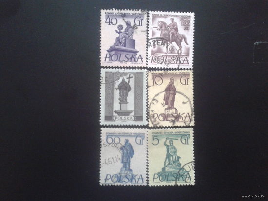 Польша 1955-6 памятники