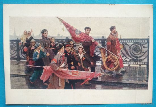 Мочальский Д. Они видели Сталина. Соцреализм. 1950 г. Чистая