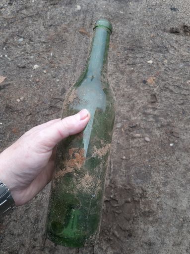 Бутылка. Вермахт. Клеймо 0,70 L