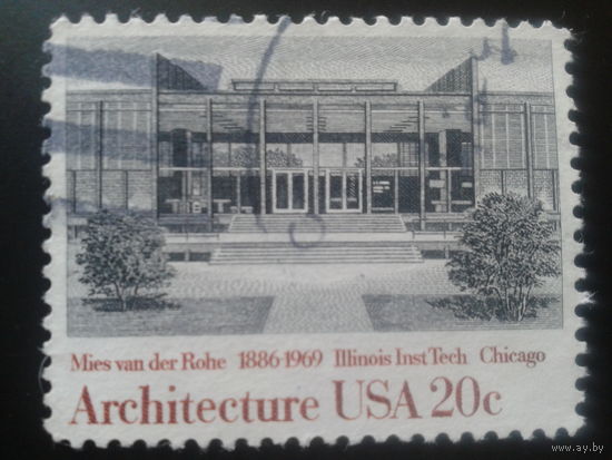 США  1982 архитектура, технологический институт в Чикаго