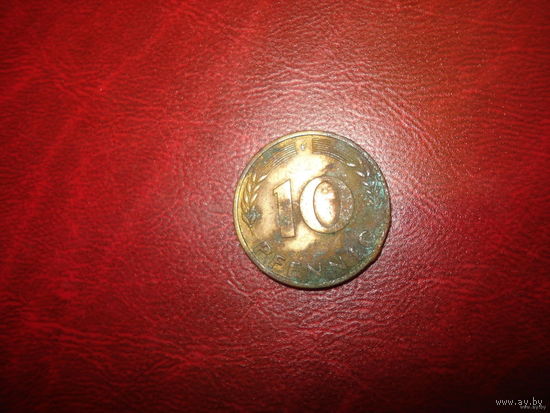 10 пфеннингов 1950 F