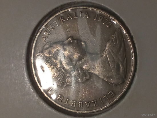 10 центов Австралия 1972 год