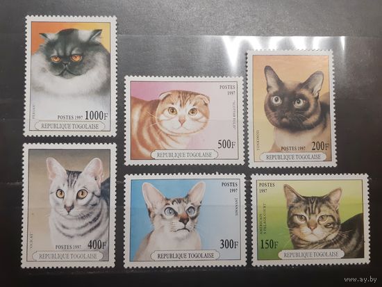Того. 1997 год. Фауна. Кошки (749)