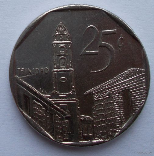 Куба 25 сентаво 2001