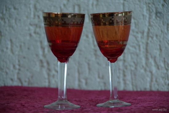 Рюмки 2шт (  11,5 см ) целые