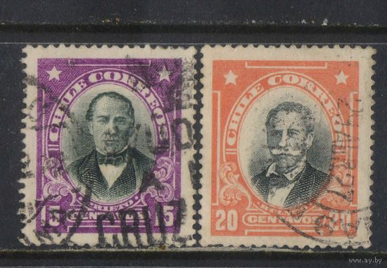 Чили 1915  Вып Исторические личности Прието Булнес Стандарт #123-4