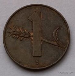 Швейцария, 1 раппен, 1963 год, VF