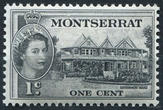Монтсеррат 1953 ** марка из серии Британские колонии