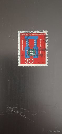 ФРГ. Научный и технический прогресс. 1966г. гашеная