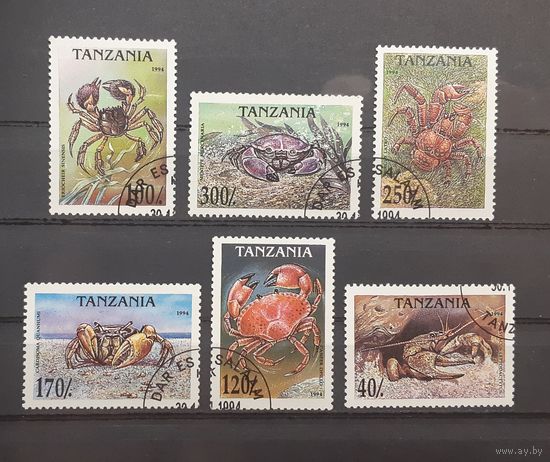 Танзания. 1994 год. Фауна. Крабы