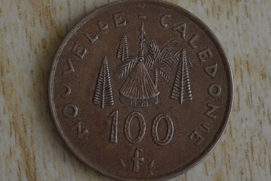 Новая Каледония 100 франков 1976 с 1 руб