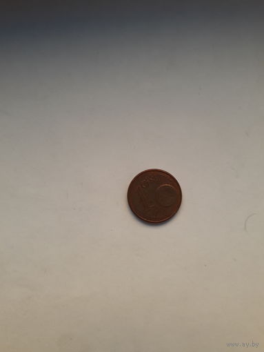 Германия 1 евроцент 2004 F