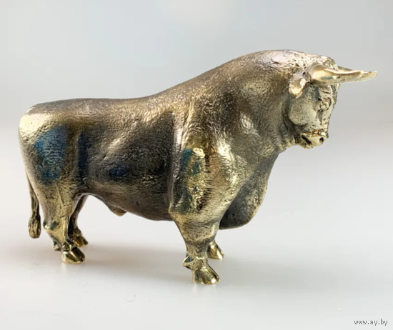 Статуэтка Бык Франкфуртской биржи Бронза