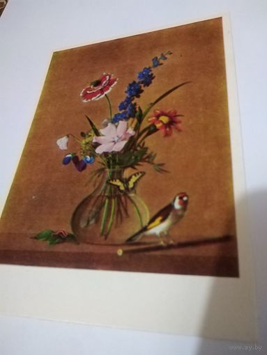 Открытка 1976г. Художник Ф. П. Толстой.