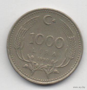 1000 лир 1990 Турция