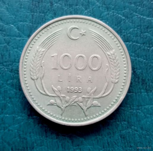 1000 лир 1993 г Турция