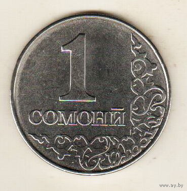 Таджикистан 1 сомони 2011