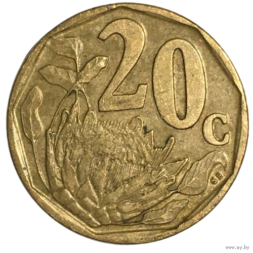 ЮАР 20 центов, 1996