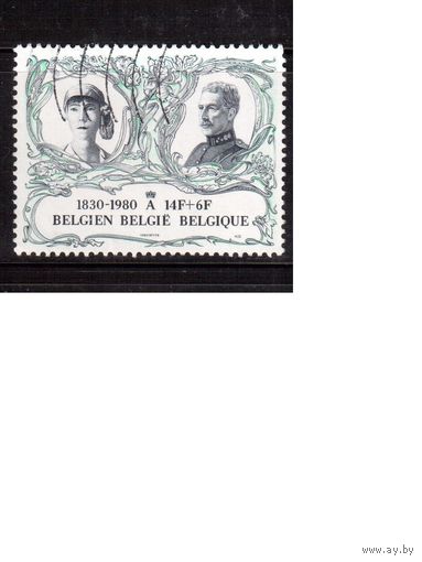 Бельгия-1980(Мих.2031) , гаш. , Личности, Короли