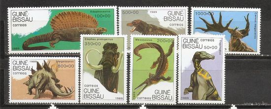ФФ2 Гвинея Бисау 1989 Динозавры