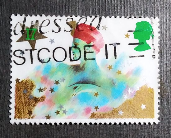 Марка Великобритания 1985 год Рождество