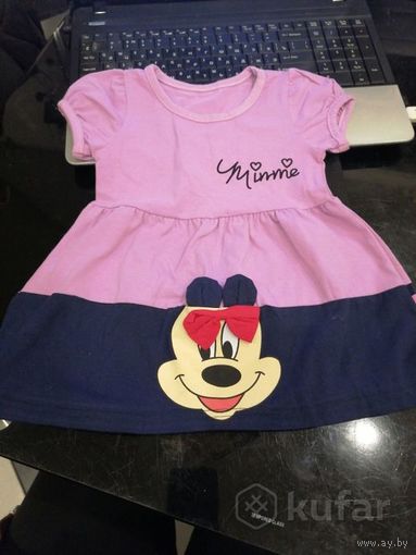 Красивое новое платье для девочки до 2-х лет