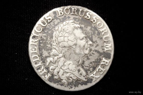 Талер 1777 г. Пруссия (Германия), Фридрих II. С подвеса