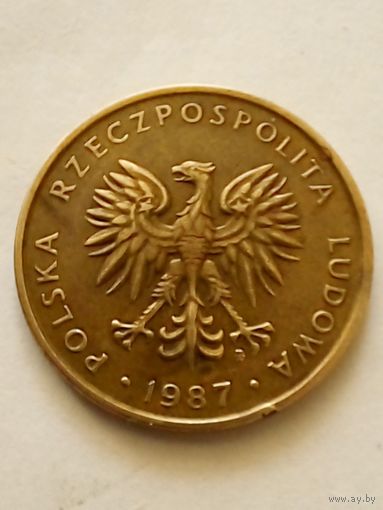 Полъша 5 злотых 1987 г.(2)