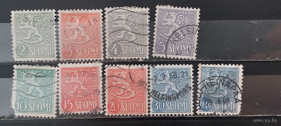 РАСПРОДАЖА ФИНЛЯНДИЯ 1954г. Гаш.
