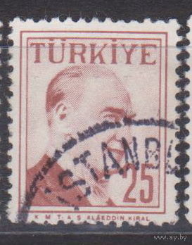 Известные люди Личности  Ататюрк Турция  1957 год лот 8